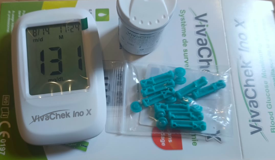 VivaChek Ino X Blood Glucose Monitoring System — Home Testing Meter