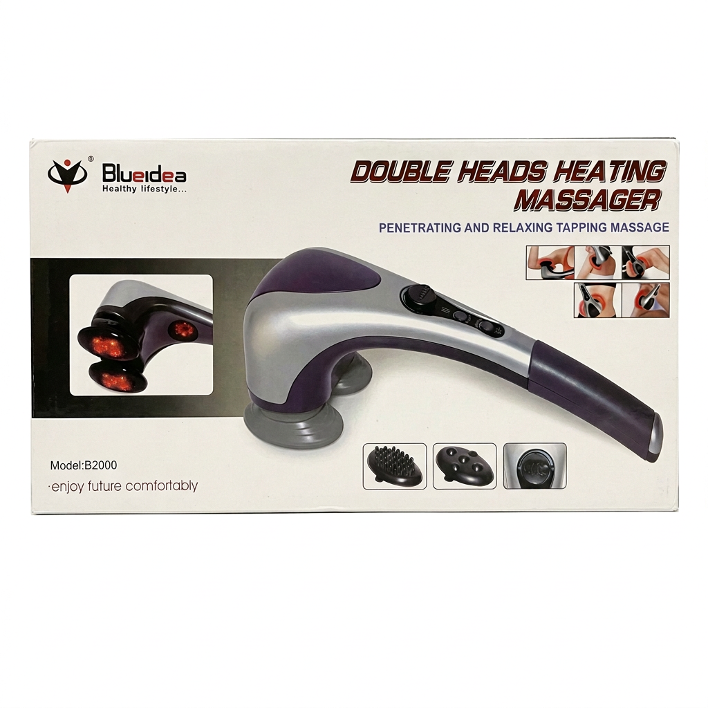 Massager image revised to reduce glare and haze