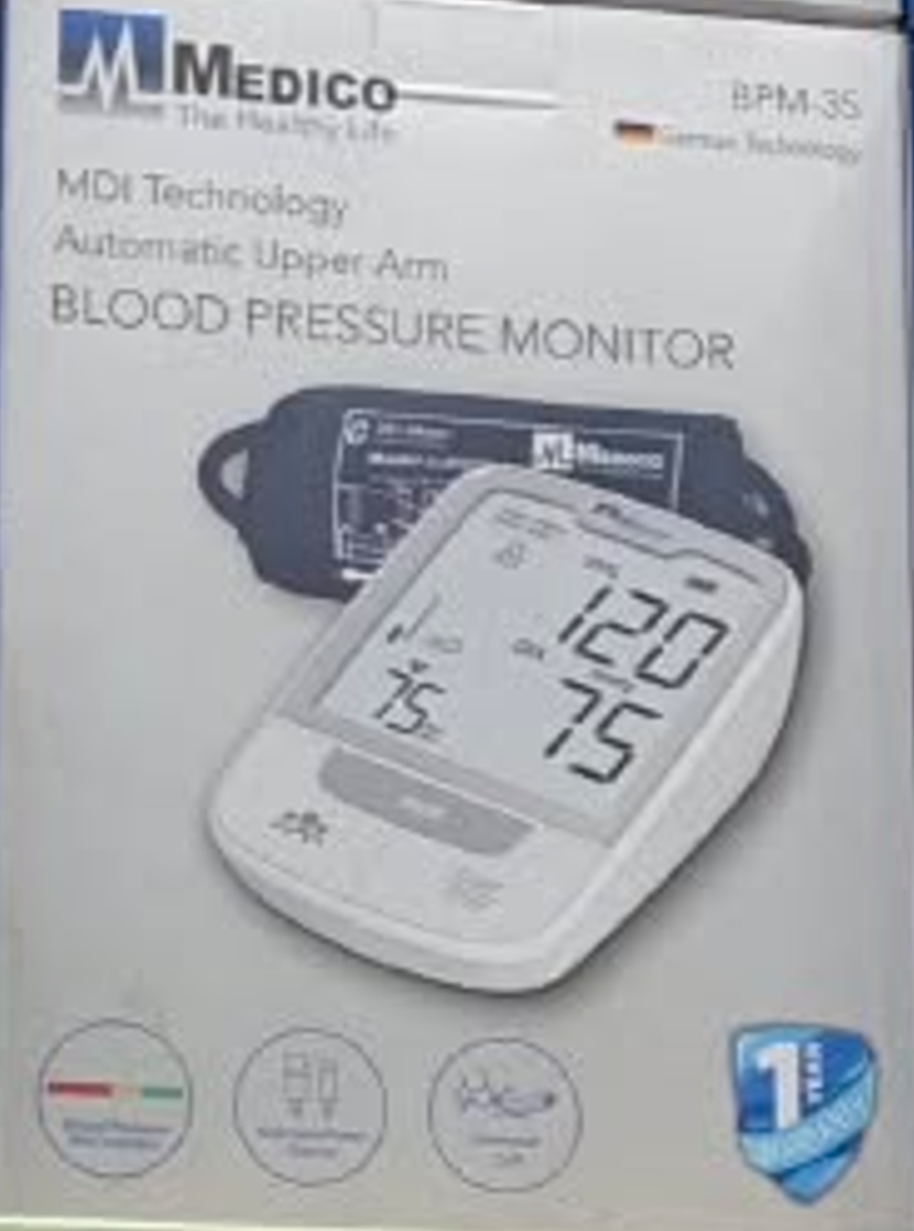 Automatic Upper Arm Blood Pressure Monitor
